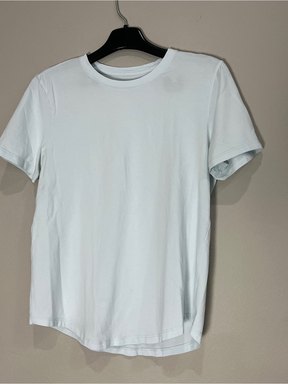 Lululemon love crew neck tshirt in delicate mint size 8
